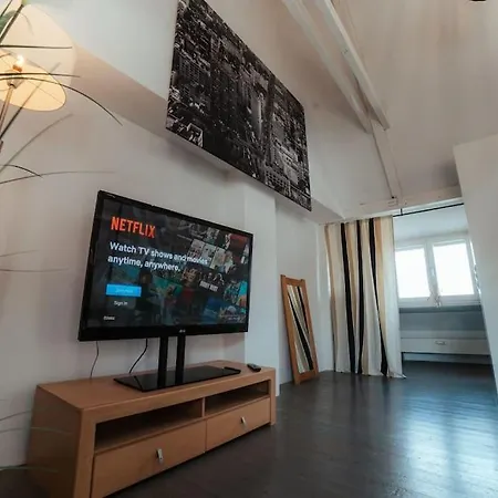 New人vintage Loft Prime Maisonette人4min Zum Bhf Kornwestheim